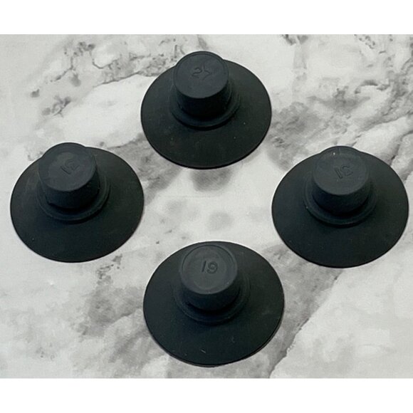 Hamilton Beach Scovill Food Processor 707-6 Rubber Feet Replacement Part Set - Picture 4 of 5